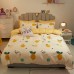 New arrivals high quality soft quilt sheet sets bedding set wholesale Twin pink strawberry printing girl bed set