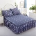 Comforter Bedding Set Bed Skirts 3 Sets 4 Sets Floral Printed Bed Sheet Bilateral Bed Skirt + 2 Pair Of Pillowcase Bedsheets