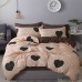 Amazon manufacturers promote aloe cotton bedding sheet cheap four piece cotton set duvet cover