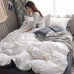 New Nordic skin-friendly four-piece cotton set. Pure pigment color double bedding set
