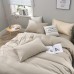 Pure color home hotel cotton four-piece set three-piece set duvet cover bedding set