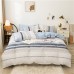 Stock Bedsheets Bedding Sets 100% Cotton, Wholesale King size Bedsheets Bedding Sheet Set custom
