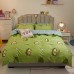 Amazon brushed avocado bedding. Microfiber four-piece set king /queen size duvet cover