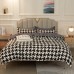 Amazon brushed avocado bedding. Microfiber four-piece set king /queen size duvet cover