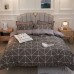 Amazon brushed avocado bedding. Microfiber four-piece set king /queen size duvet cover