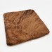 Factory direct sale luxury  bohemian round pillow cover with pom pom high quality cowhide leather pillow cover