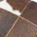 Warmly Welcomed OEM Cow Hide Leather Pillow real cowhide pillowcase square cushion cover
