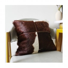 Fashion Cow Design Luxury  Cow Hair Sofa  Cushion Cover  Made In China