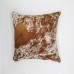 Selection of high quality cowhide leather throw pillow cover sets custom throw decorative pillow covers set