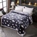 Super Soft Exting Blankets Light Color Double Ply One Side Embossed Raschel Mink Blanket