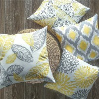 Single-sided Soft Brushed Printed Peach Skin Pillow Case Lightweight Durable Washable Pillow Cover