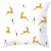 45x45cm Christmas Cushion Cover Golden Christmas Tree Snow Elf Cushion Covers Festival Decorative Pillowcase Pillow Covers