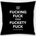 45 x 45cm Cool Black Linen Throw Pillow Couch Case Home Sofa Cushion Cover Phrases Pillowcases