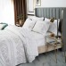 Quilts bedding bedspreads customized logo luxury embroidery bedspreads sets 100% cotton bedspread