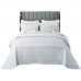 Quilts bedding bedspreads customized logo luxury embroidery bedspreads sets 100% cotton bedspread