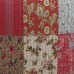 High quality soft breathable cotton 3pcs quilt set King Queen size quilted printed patchwork bedspread