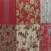 High quality soft breathable cotton 3pcs quilt set King Queen size quilted printed patchwork bedspread