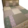 High demand products queen size bed quilt style cotton patchwork bedspreadquilt bedding sets cotton