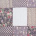 Exquisite Eco-Friendly Cotton Patchwork Ruffle Decor Fashion Patchwork Bedding Print Set